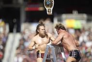 The headbutt contest which ends this match seemed iffy at the time, but, with Bryan's later injury revelations, seems downright foolish.